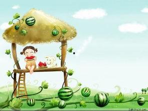 娱乐吃瓜背景图图文版,揭秘吃瓜群众的视觉盛宴